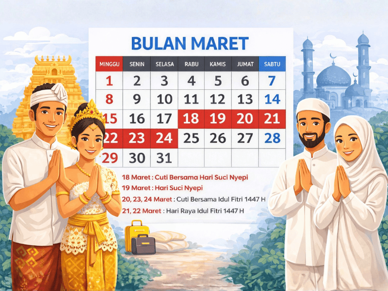 Informasi Libur Nyepi dan Idul Fitri SD Negeri 1 Ketah