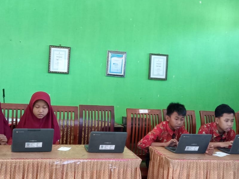Kegiatan Gladi Bersih TKA SD Negeri 1 Ketah