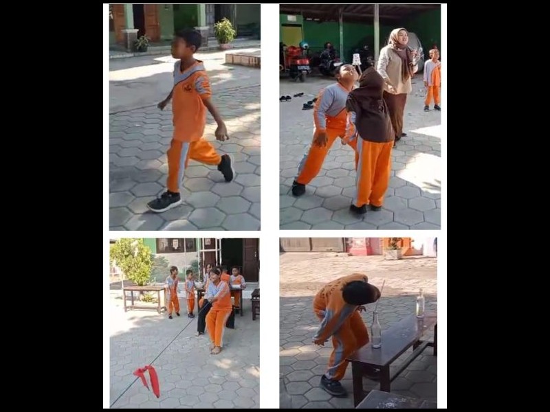 Kegiatan 17 Agustus SD Negeri 1 Ketah