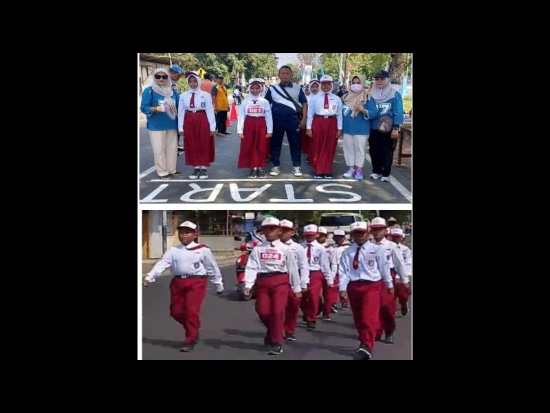 Lomba Gerak Jalan Dalam Rangka HUT RI Ke 81